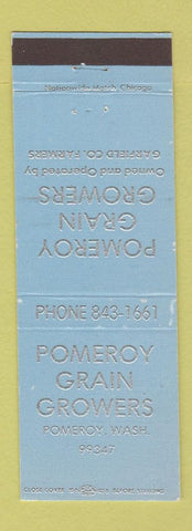 Matchbook Cover - Pomeroy Grain Growers Pomeroy WA