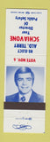 Matchbook Cover - Alderman Terry Schiavone Election