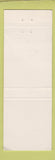 Matchbook Cover - Captain Benjamin's Calabash North Myrtle Beach SC