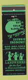 Matchbook Cover - Landwehrs Restaurant Trenton NJ