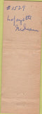 Matchbook Cover - Matchbook Cover Moose Lodge Lafayette IN WORN
