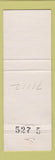 Matchbook Cover - Holiday Lanes bowling Bossier City LA