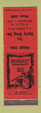 Matchbook Cover - Curry Drug Company Brockville ON