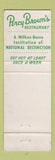 Matchbook Cover - Percy Brown's Restaurant Wilkes Barre PA
