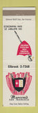 Matchbook Cover - Marconi's San Francisco CA
