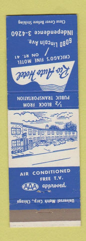 Matchbook Cover - Rio Auto Hotel Chicago IL