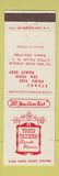 Matchbook Cover - Town Tavern Steak House Little Falls NJ