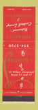 Matchbook Cover - Broglio's Restaurant Independence OH