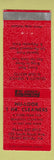 Matchbook Cover - Nu Look Cleaners Front Royal VA