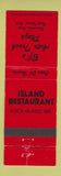 Matchbook Cover - BJ's Auto Truck Plaza Rock Island WA