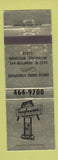 Matchbook Cover - Tanglewood Restaurant Milwaukee WI WORN GOLD