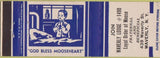 Matchbook Cover - Matchbook Cover Moose Lodge Waverly NY