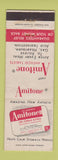 Matchbook Cover - Amitone Stomach Ache Tablets