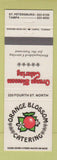 Matchbook Cover - Orange Blossom Catering Tampa St Petersburg FL