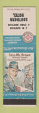 Matchbook Cover - Southern Hotel