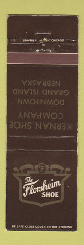 Matchbook Cover - Florsheim Shoes Grand Island NE Kernan Shoe