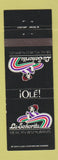 Matchbook Cover - LA Senorita Mexican Food Petoskey Saginaw Gaylord Lansing MI