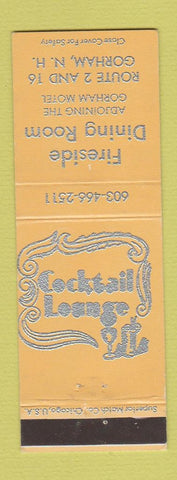 Matchbook Cover - Fireside Dining Room Gorham NH