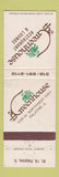 Matchbook Cover - The Greenhouse Palatine IL WEAR