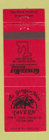 Matchbook Cover - The Ginger Man Tavern Chicago IL