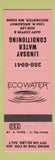 Matchbook Cover - Lindsay Water Conditioning Rochester MN Ecowater