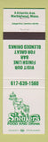 Matchbook Cover - Sneakers Restaurant Marblehead MA