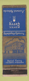 Matchbook Cover - Hotel Terry Fremont NE WEAR