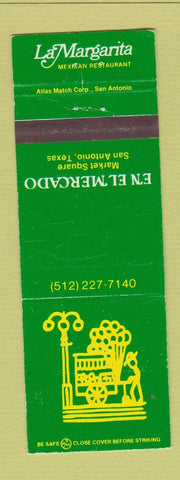 Matchbook Cover - En El Mercado San Antonio TX restaurant WEAR