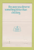 Matchbook Cover - Savannah Milwaukee Railroad Credit Union Savannah IL 40 Strike