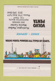 Matchbook Cover - Volvo Penta Boat Motors Huntington Beach CA 40 Strike