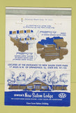 Matchbook Cover - Owen's New Salem Lodge Springfield IL 40 Strike