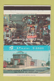 Matchbook Cover - Brentwood Inn Restaurant Baltimore MD WEAR 40 Strike