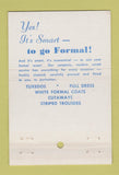 Matchbook Cover - Ottaviano's Sartorial Bar Tailors  40 Stick