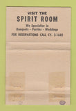 Matchbook Cover - Out of This World Motel Restaurant San Jose CA WEAR 40 Strike