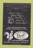Matchbook Cover - Orlando's Chicken Brewerton NY 40 Strike