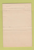 Matchbook Cover - Orchard Court Motel Lake Zurich IL SILVER 40 Strike