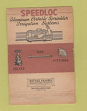 Matchbook Cover - Pacific Pipe company San Francisco CA 40 Strike