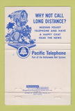 Matchbook Cover - Pacific Telephone Telefair WEAR 40 Strike