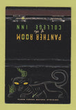 Matchbook Cover - Panther Room College Inn Hotel Sherman Chicago IL 40 Strike