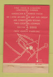 Matchbook Cover - Park Drive Manor Germantown PA WEAR 40 Stick