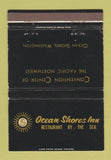 Matchbook Cover - Ocean Shores Inn Restaurant Ocean Shores WA 40 Strike