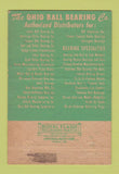 Matchbook Cover - Ohio Ball Bearing Columbus OH 40 Strike