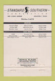 Matchbook Cover - Standard Southern Corp Oilfield Supply Houston TX 40 Strike