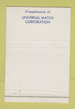 Matchbook Cover - St Louis Traffic Club MO 1953 40 Strike