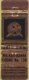 Matchbook Cover - Matchbook Cover Moose Lodge Wilkes Barre PA WEAR