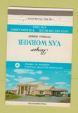 Matchbook Cover - Boyer Van Wormer Funeral Homes Toledo OH 40 Strike