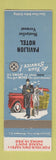 Matchbook Cover - Pavilion Hotel Montpelier VT