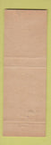 Matchbook Cover - Pavilion Hotel Montpelier VT