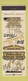 Matchbook Cover - Golden Bear Pancake House River Forest IL Elgin