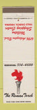 Matchbook Cover - The Roman Torch Falls Church VA